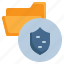 data, folder, shield, protect, digital, security 