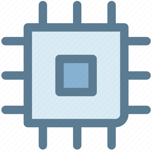 Computer chip, memory chip, microchip, microprocessor, processor chip icon - Download on Iconfinder