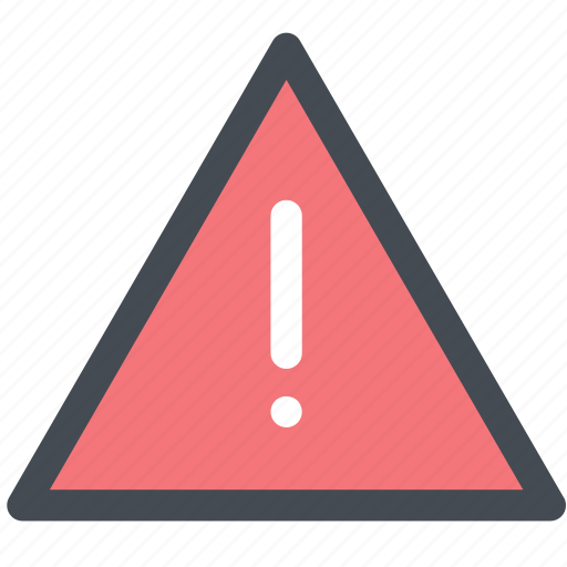 Alert, caution, design, digital, reminder, triangle, warning icon - Download on Iconfinder