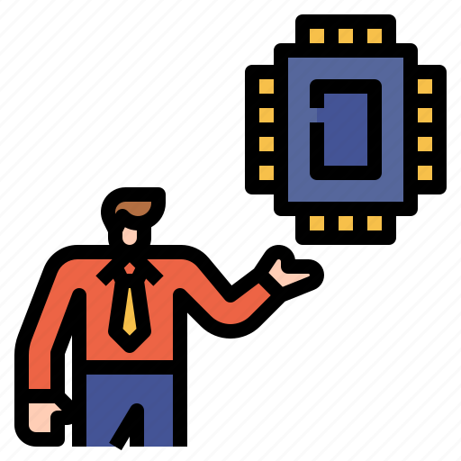 It, consulting, chip, processor, technology icon - Download on Iconfinder