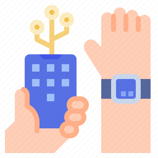 Internet, of, things, smartphone, smartwatch icon - Download on Iconfinder