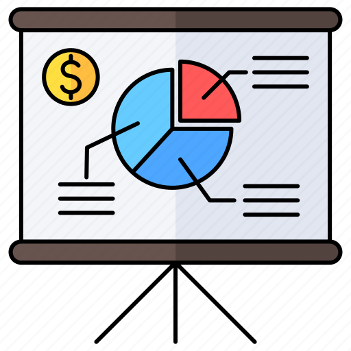 Presentation, chart, business, analytics icon - Download on Iconfinder