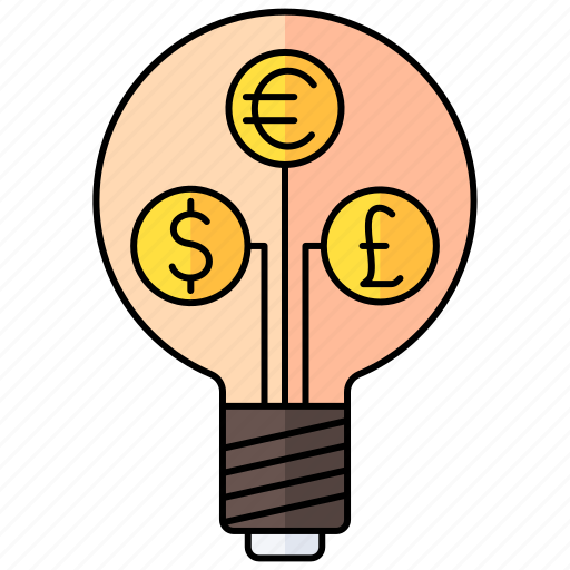 Bulb, dollar, idea, currency icon - Download on Iconfinder