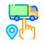business, commerce, digital, economy, geolocation, selection, truck 