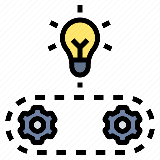 Creative, idea, innovation, knowledge, machine, process icon - Download on Iconfinder