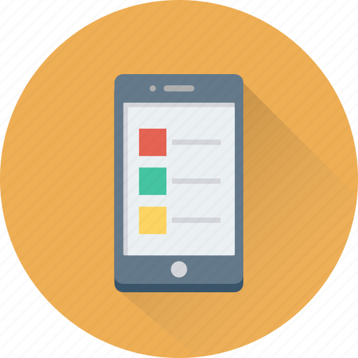 Checklist, layout, mobile, mobile layout, wireframe icon - Download on Iconfinder