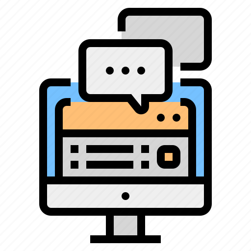 Chat, computer, customer, digital, maketing, service, web icon - Download on Iconfinder