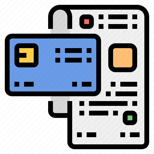 Bill, card, cash, credit, digital, maketing icon - Download on Iconfinder