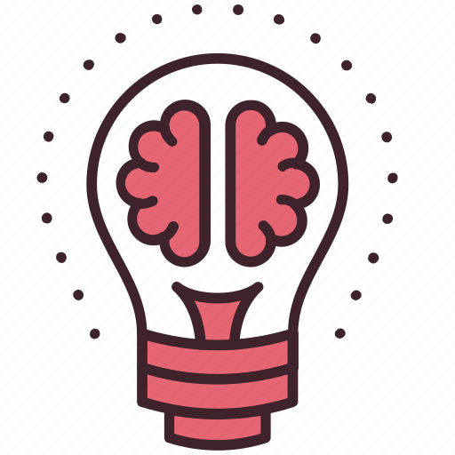 Brain, bulb, content, creative, idea, management, marketing icon - Download on Iconfinder