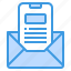 email, envelope, marketing, online, smartphone 