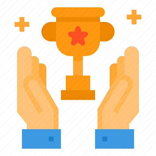 Award, hand, rating, trophy icon - Download on Iconfinder