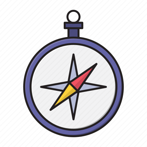 Compass, direction, navigation, north, south icon - Download on Iconfinder
