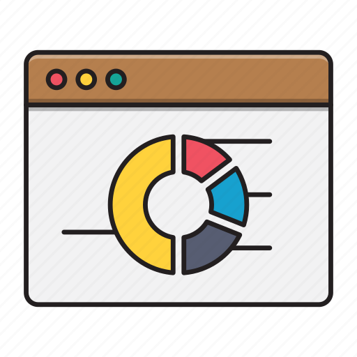 Browser, chart, graph, marketing, webpage icon - Download on Iconfinder