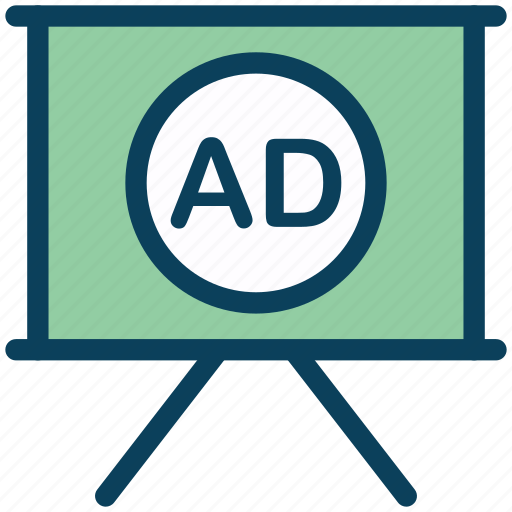Digital, marketing, ad, board, advertisement, presentation icon - Download on Iconfinder