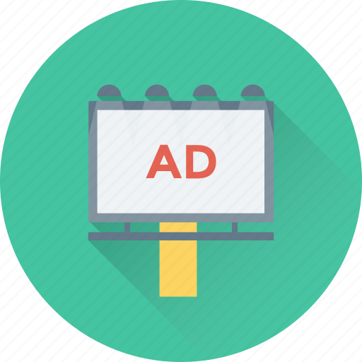 Ad, advertisement, billboard, marketing, signboard icon - Download on Iconfinder