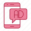 ad, advertising, mobile, promotion