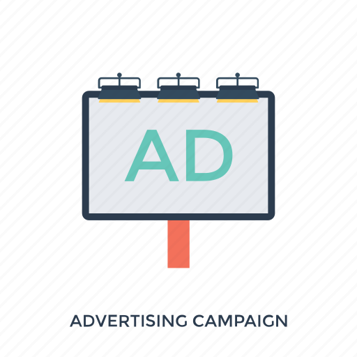 Ad billboard, advertising campaign, marketing campaign, media campaign, signboard icon - Download on Iconfinder
