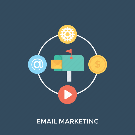 Content curation, digital marketing, email marketing, mail advertising, marketing correspondence icon - Download on Iconfinder