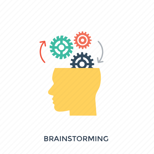 Brain power, brainstorming, creative thinking, headgears, thinking icon - Download on Iconfinder