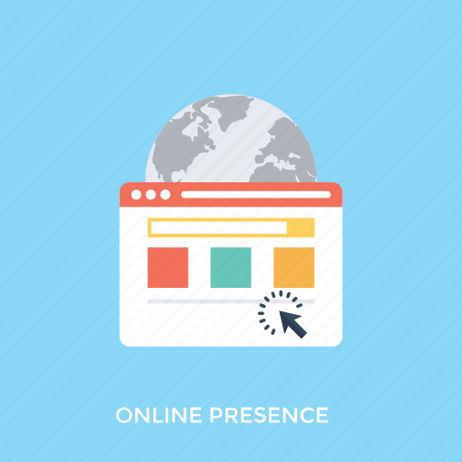 Internet presence, online presence, web presence, website, world wide web icon - Download on Iconfinder
