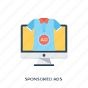 ad, advertisement, custom shirt, sponsored ads, sponsored links