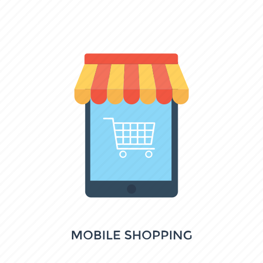 M-commerce, mobile commerce, mobile shop, mobile shopping app, online shopping icon - Download on Iconfinder