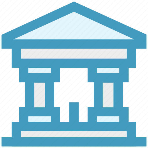 Bank, building, court, digital building, digital marketing, government icon - Download on Iconfinder