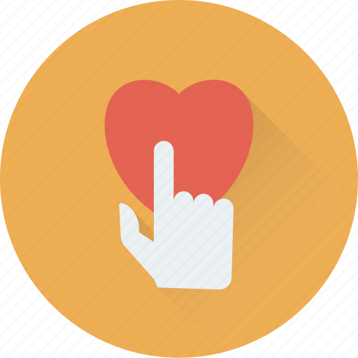 Finger, hand gesture, heart, love, touch icon - Download on Iconfinder