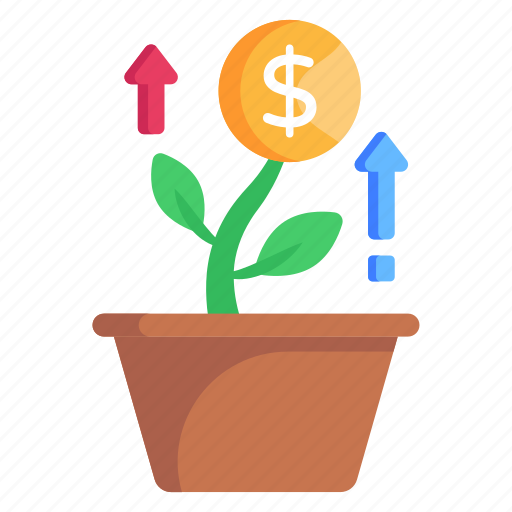Money plant, money growth, profit, monetary growth, financial growth icon - Download on Iconfinder