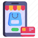 mobile payment, ecommerce, shopping app, online shopping, online store