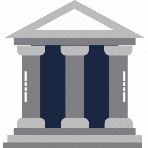 Bank, bank building, banking, building, building structure, finance, stock exchange icon - Download on Iconfinder