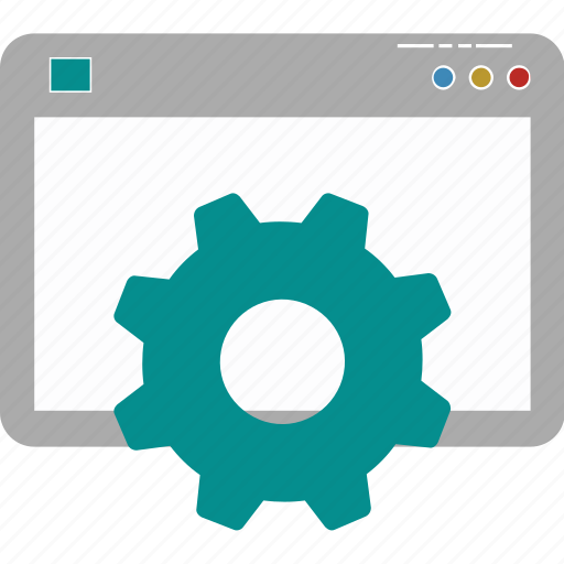 Cog, gear, optimization, screen settings, settings, web settings, website customize icon - Download on Iconfinder