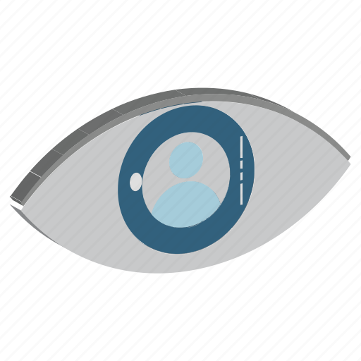 Eye, retina, spectrum, view, visible icon - Download on Iconfinder