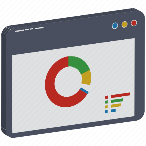 Business presentation, fully graph, graph report, graph screen, online analytics, online business, online graph report icon - Download on Iconfinder