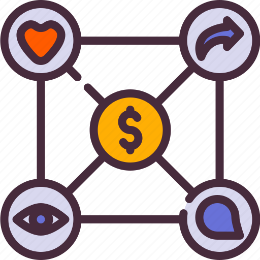 Chain, online, money, marketing icon - Download on Iconfinder