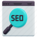 seo, business, and, finance, ecommerce, search, magnifying, glass, 3d 