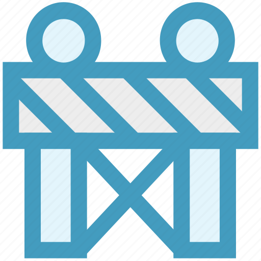 Barrier, block, construction, road, stop, under icon - Download on Iconfinder