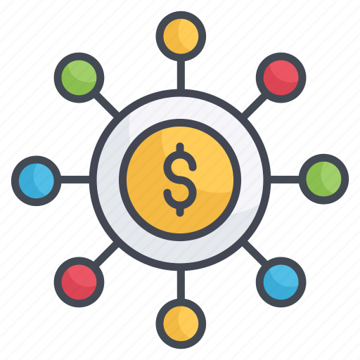 Money, network, connection icon - Download on Iconfinder