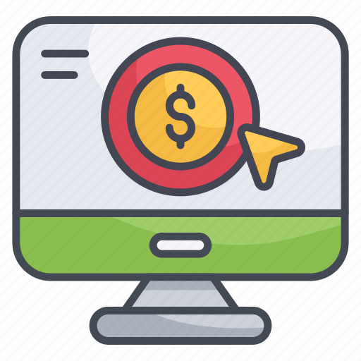 Pay per click, money, ppc icon - Download on Iconfinder