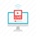 live, streaming, online, broadcast, video, news, internet, stream
