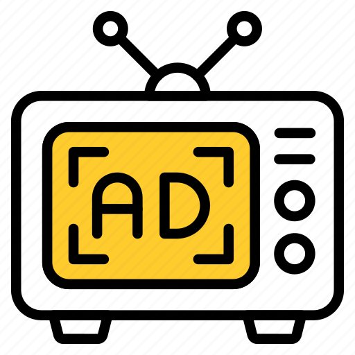 Media, advertising, icon, television, tv icon - Download on Iconfinder