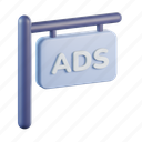 ad, marketing, signange, signbord, hanging, signboard, advertising