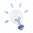 bulb, light, idea, creative, innovation, solution