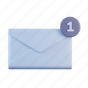 notification, email, envelope, letter, message, inbox