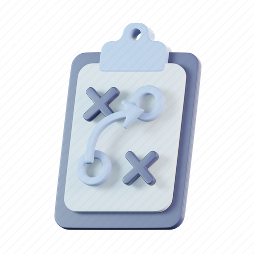 Strategy, game, clipboard, document, marketing, stationery icon - Download on Iconfinder