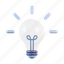 bulb, solution, light, idea, creative, innovation 