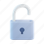 unlock, padlock, secure, access, security, open 