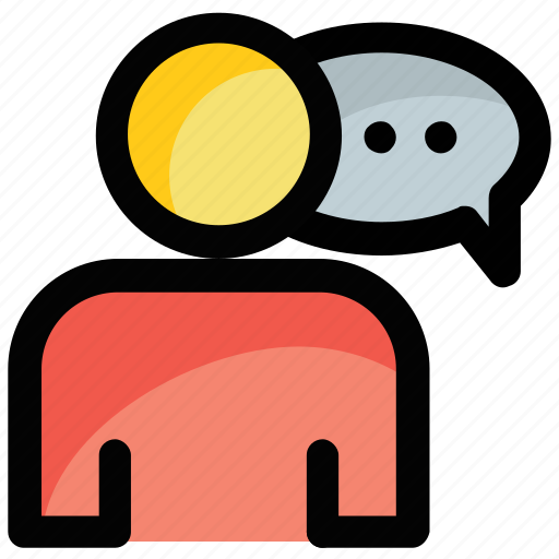 Communication, consulting, discussing, speech, talk icon - Download on Iconfinder