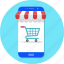 mobile, mobile shop, online shop, shop, shopping cart 