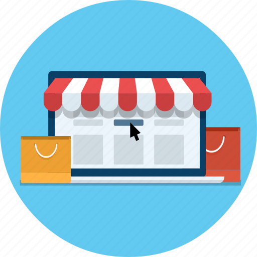 Market place, online, online market, online shop, online shopping, shop icon - Download on Iconfinder